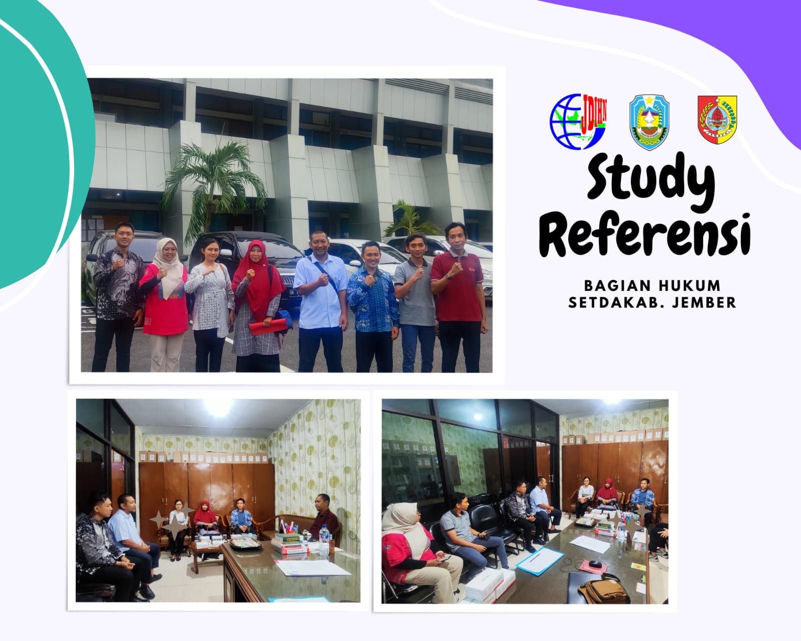 STUDI REFERENSI OPTIMALISASI PELAKSANAAN TUGAS DAN FUNGSI BAGIAN HUKUM SETDAKAB. JEMBER DAN BAGIAN HUKUM SETDAKAB. SITUBONDO